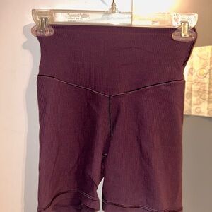 American Eagle Outfitters Dark Purple Bike Shorts